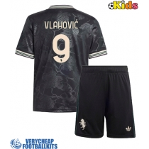 Juventus Dusan Vlahovic #9 Replica Third Minikit 2025-26 Short Sleeve (+ pants)